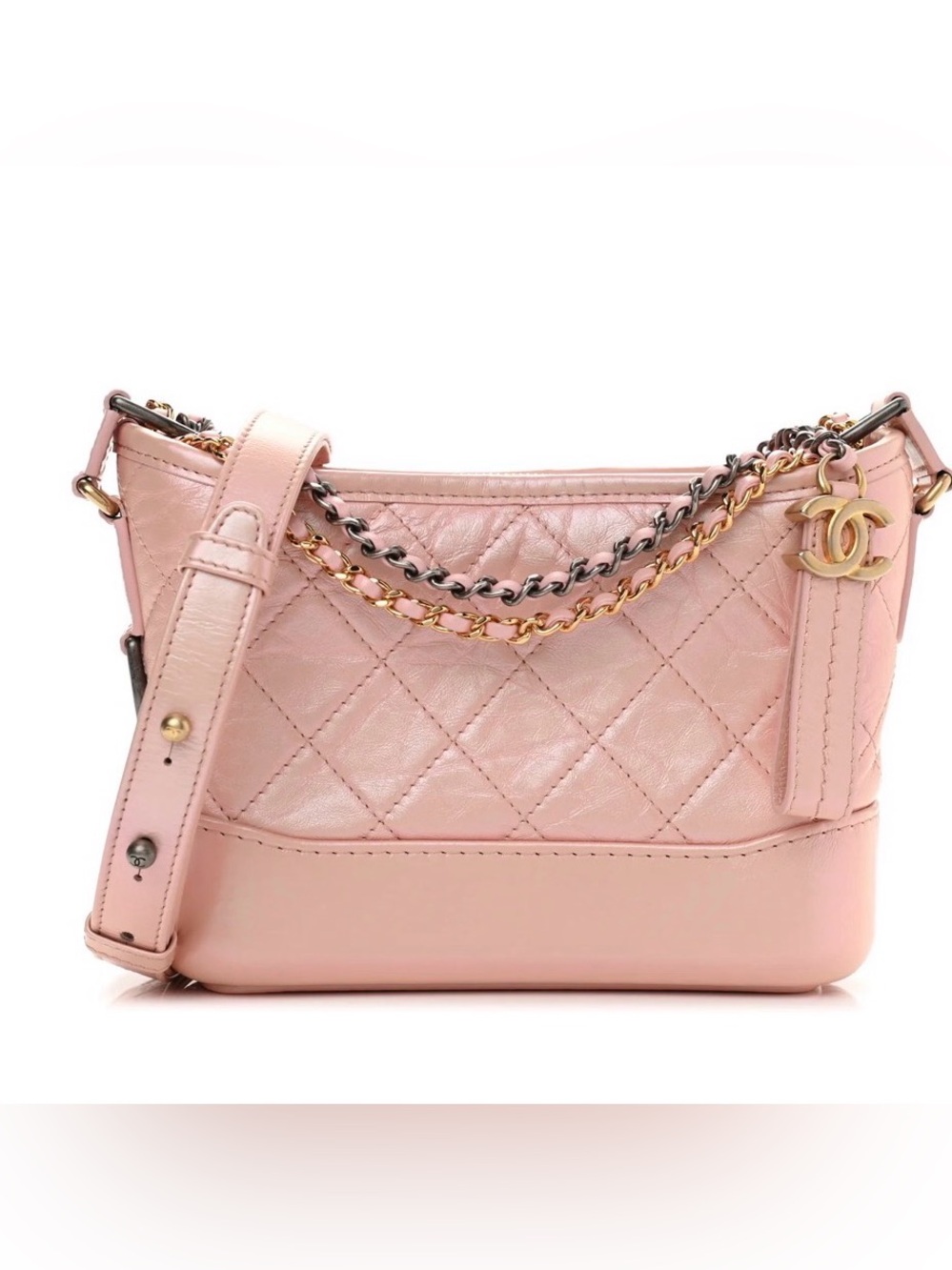 Chanel Gabrielle Hobo Rose Bag - Picture 2 of 15